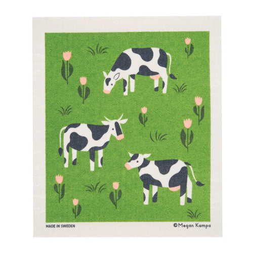 Swedish Dishcloth - Cows