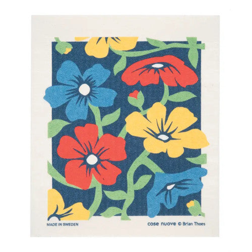 Swedish Dishcloth - Flower Festival