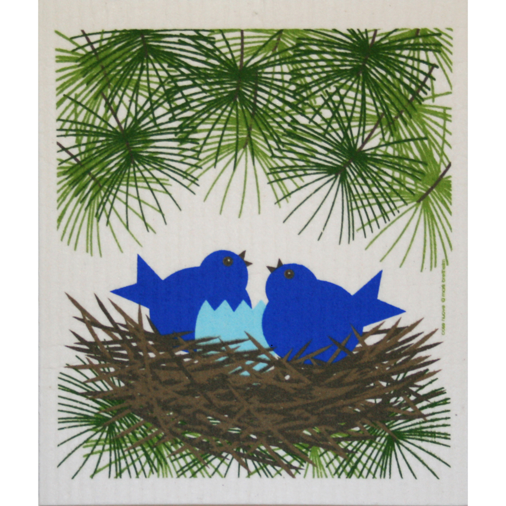 Swedish Dishcloth - Bird Nest