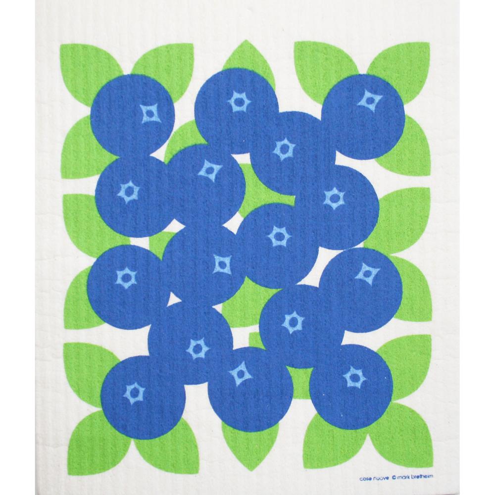 Swedish Dishcloth - Blueberry Patch