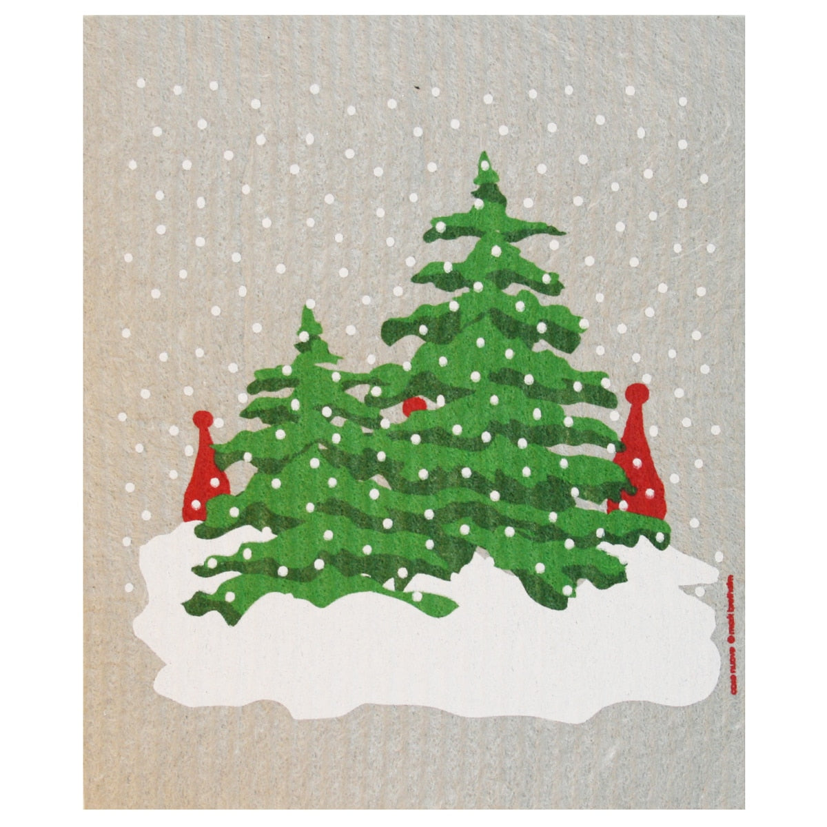 Swedish Dishcloth - Forest Tomte