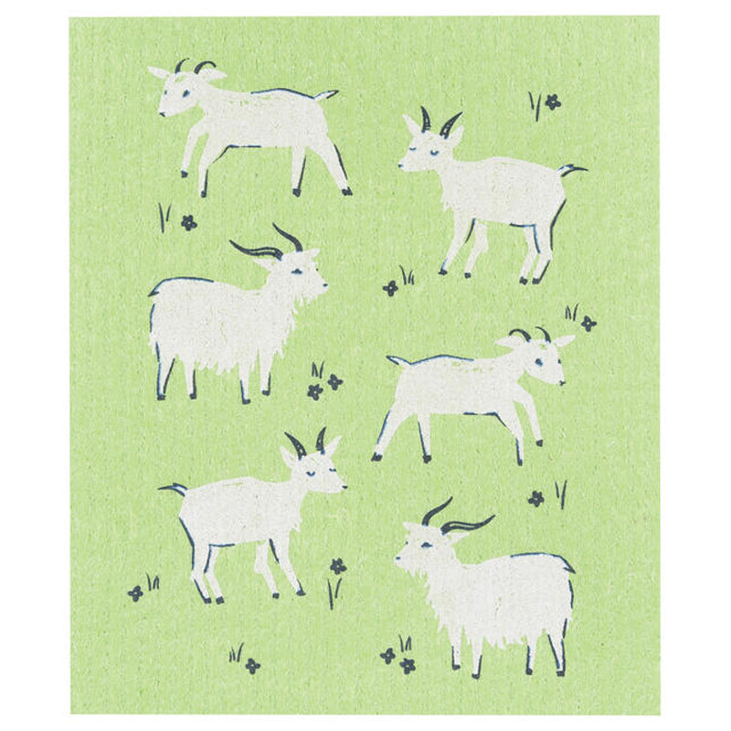 Swedish Dishcloth Goats 10 x 12/Sponge Towel – The Seasoned Gourmet