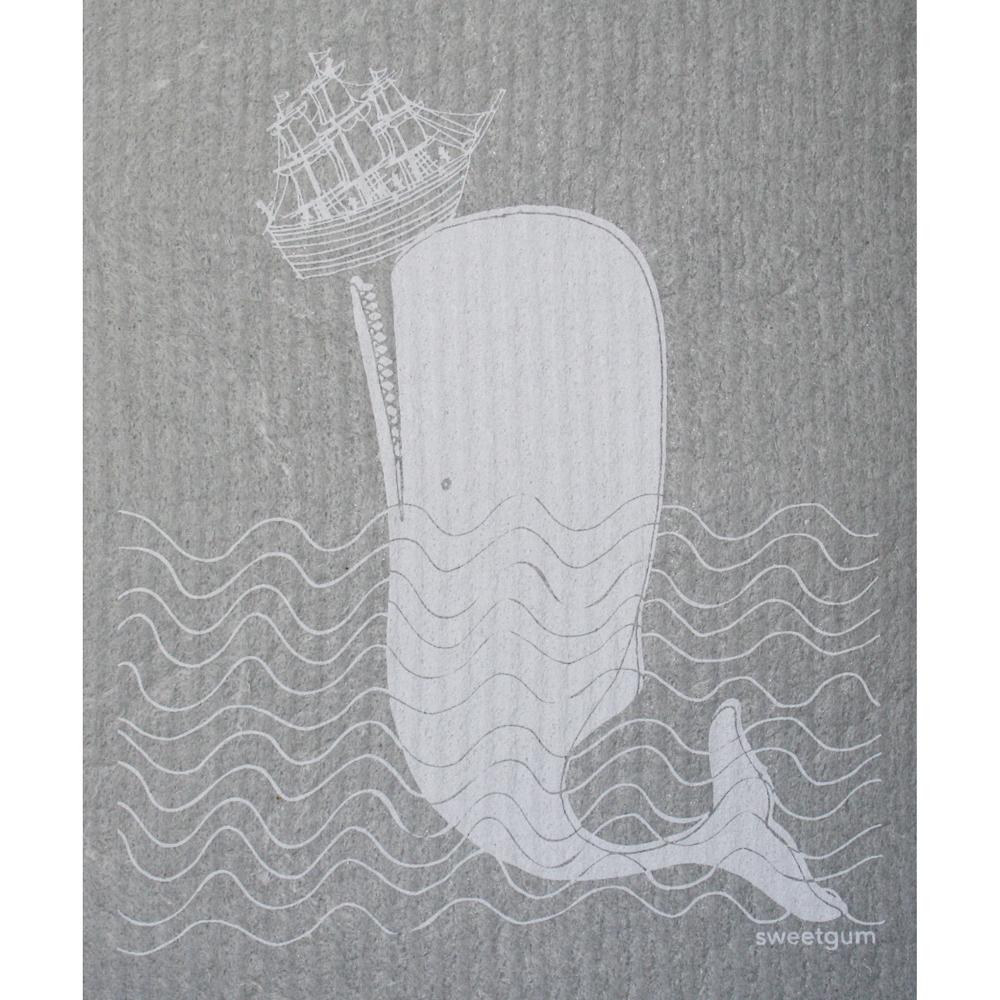 Swedish Dishcloth - Moby Dick