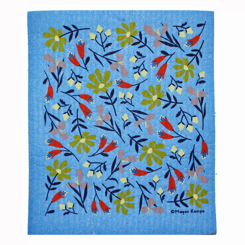 Swedish Dishcloth - Mayflowers