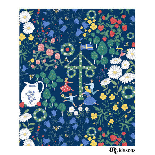 Swedish Dishcloth - Midsommardans
