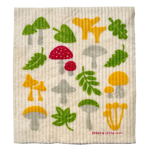 Swedish Dishcloth - Mushroom