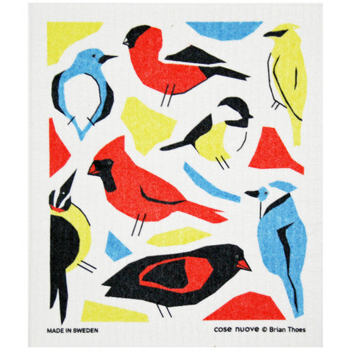 Swedish Dishcloth - North American Birds