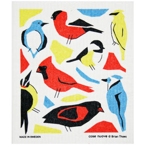 Swedish Dishcloth - North American Birds