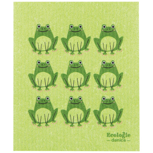 Swedish Dishcloth - Ribbit