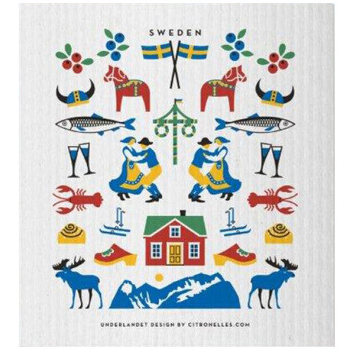 Swedish Dishcloth - Sweden Traditions