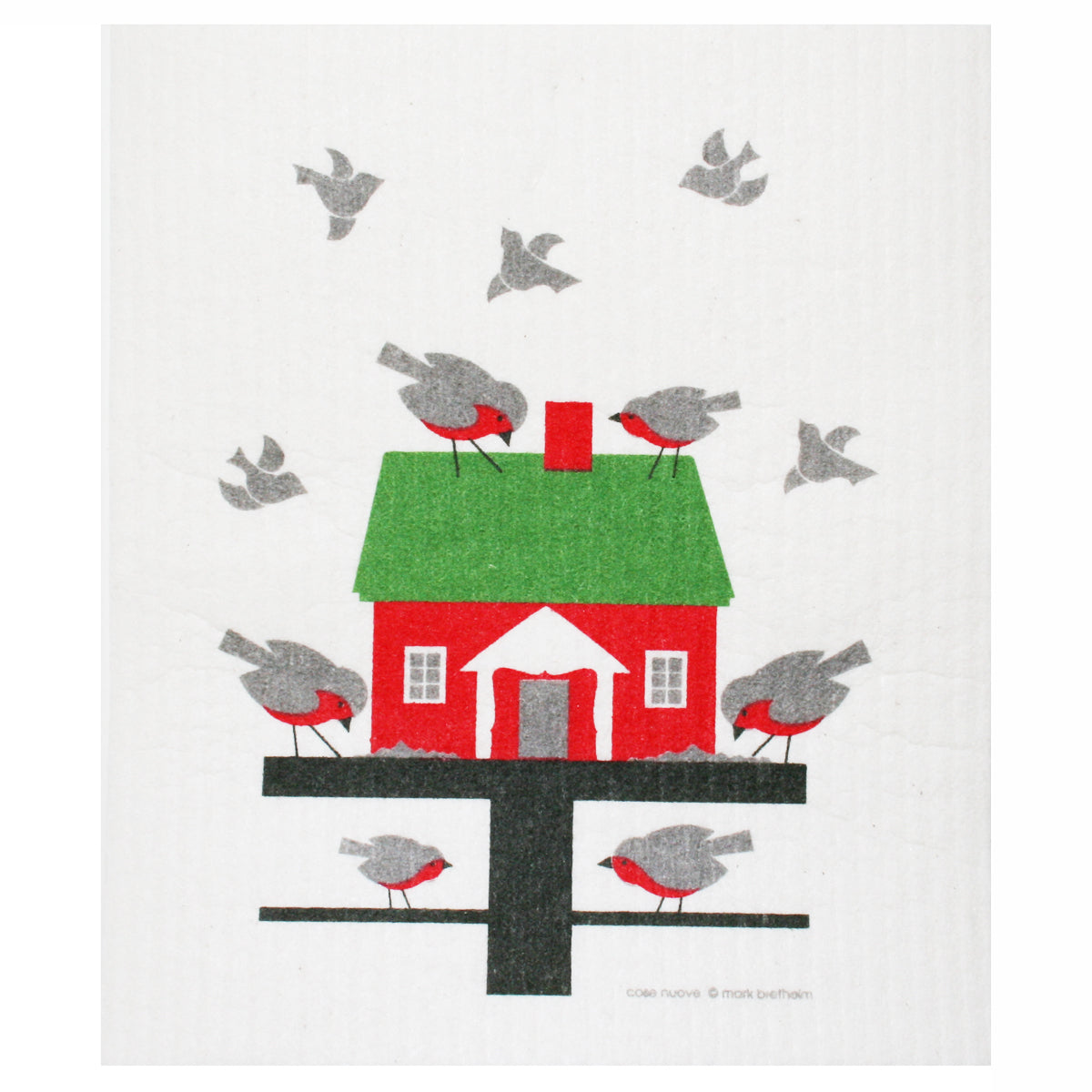 Swedish Dishcloth - Bird Feeder