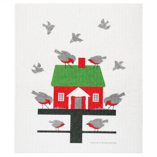 Swedish Dishcloth - Bird Feeder