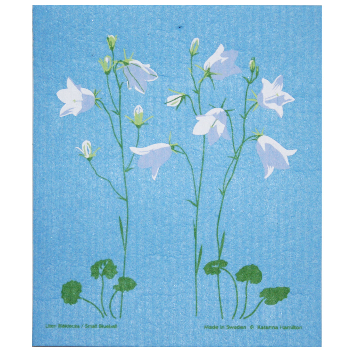 Swedish Dishcloth - Bluebells