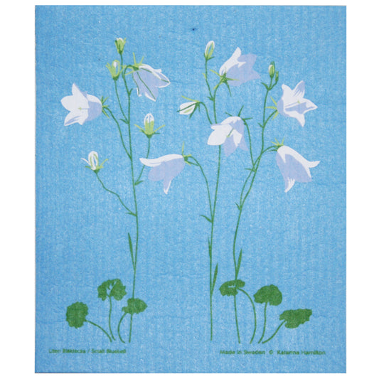 Swedish Dishcloth - Bluebells
