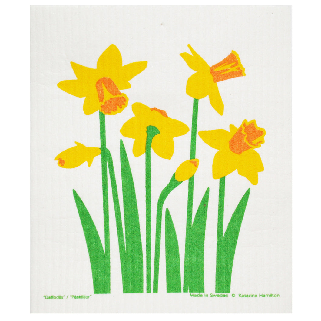 Swedish Dishcloth - Daffodil Field