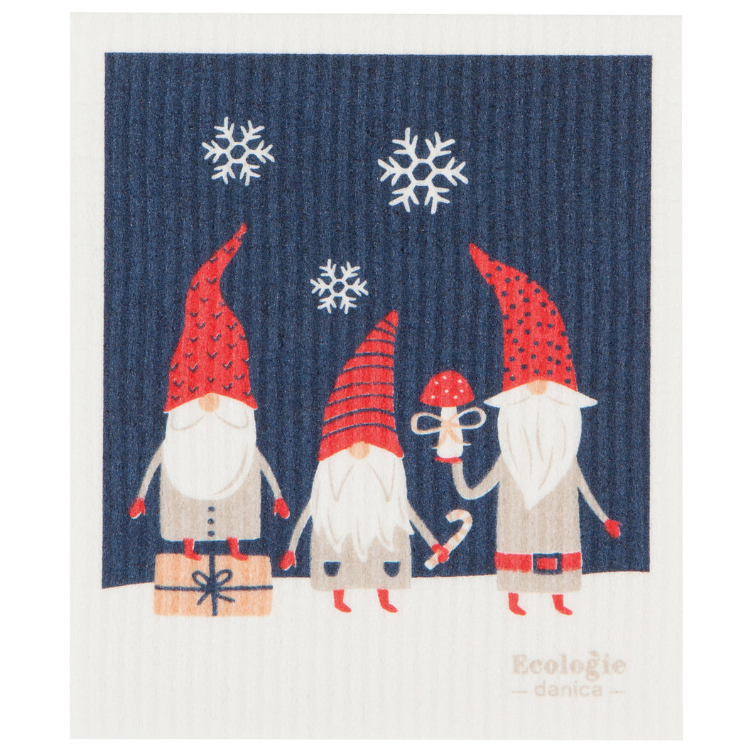 Swedish Dishcloth - Gnomes