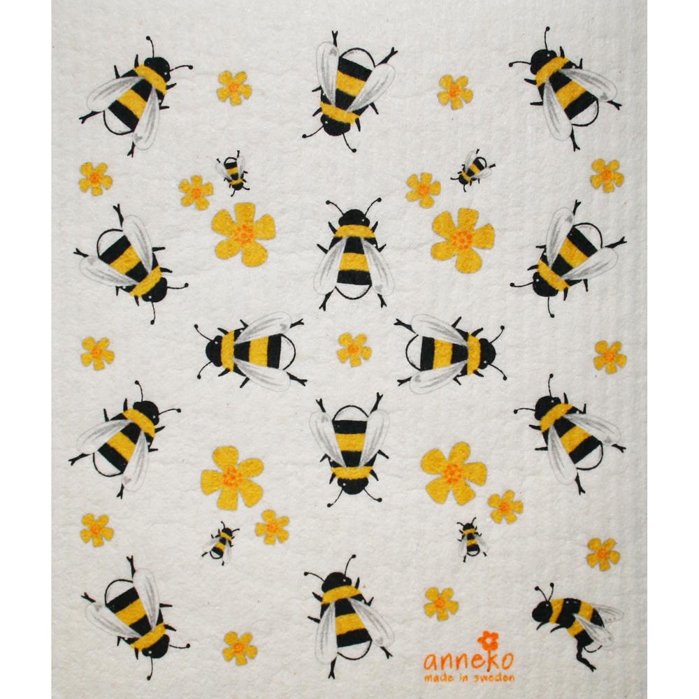 Swedish Dishcloth - Honey Bees