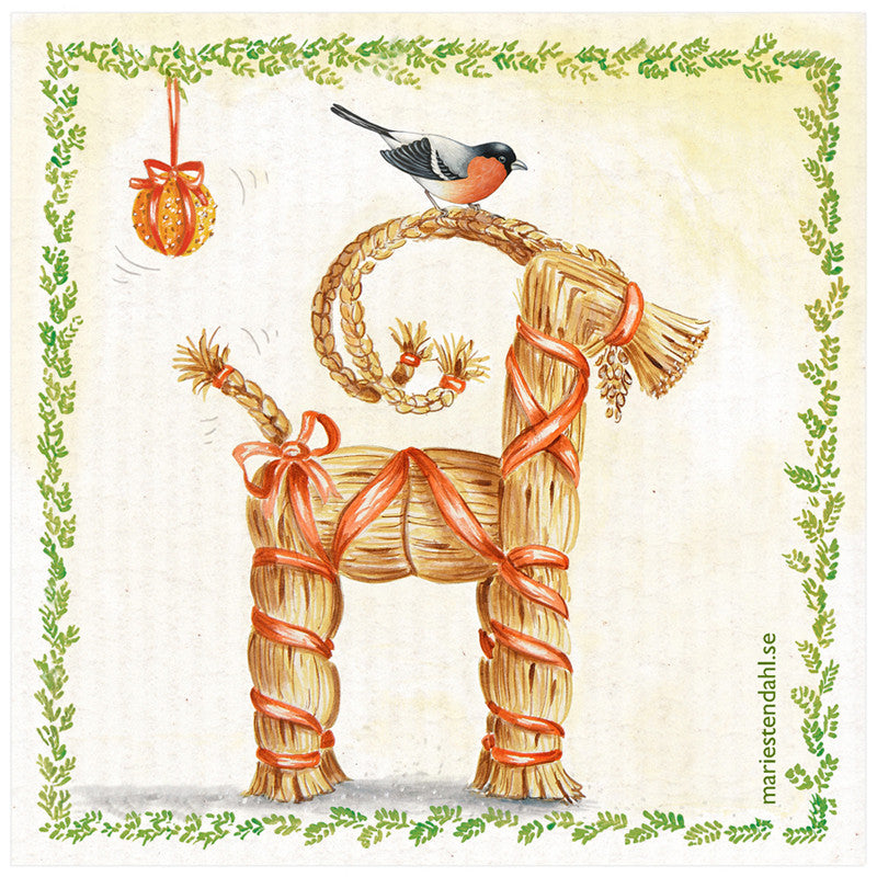 Swedish Dishcloth - Julbock