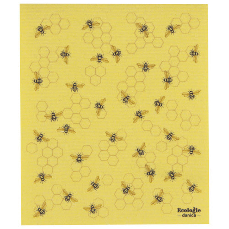 Swedish Dishcloth - Large - Honey Bees