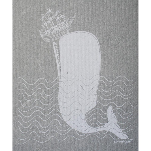 Swedish Dishcloth - Moby Dick
