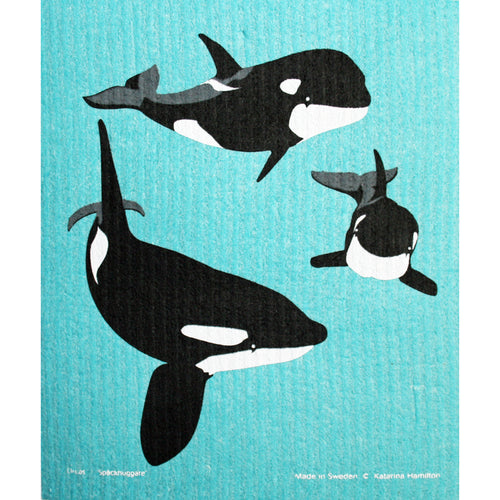 Swedish Dishcloth - Orcas