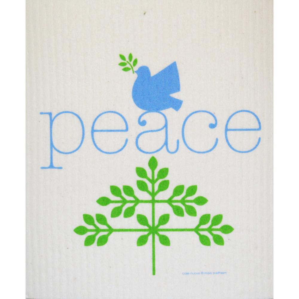 Swedish Dishcloth - Peace