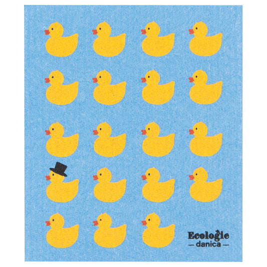 Swedish Dishcloth - Rubber Duckies