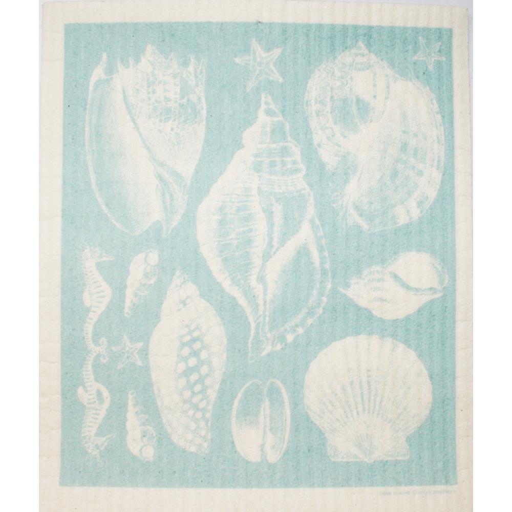 Swedish Dishcloth - Seashells