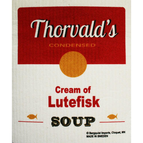 Swedish Dishcloth - Cream of Lutefisk