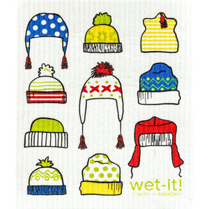 Swedish Dishcloth - Winter Hats