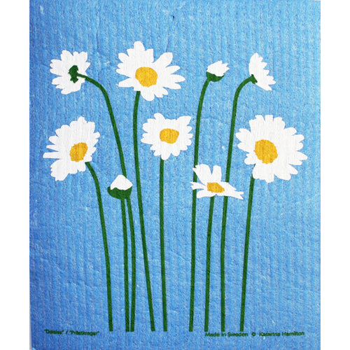 Swedish Dishcloth - Daisy Garden